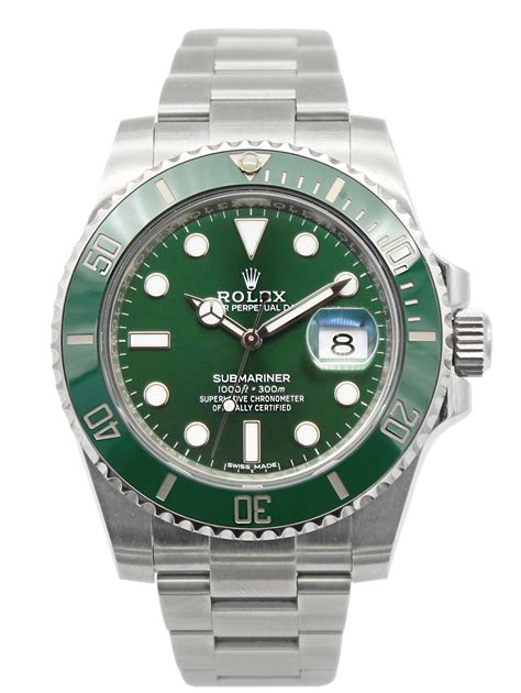 submariner rolex verde|rolex submariner value over time.